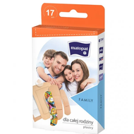 Zestaw plastrów Family, 17 sztuk